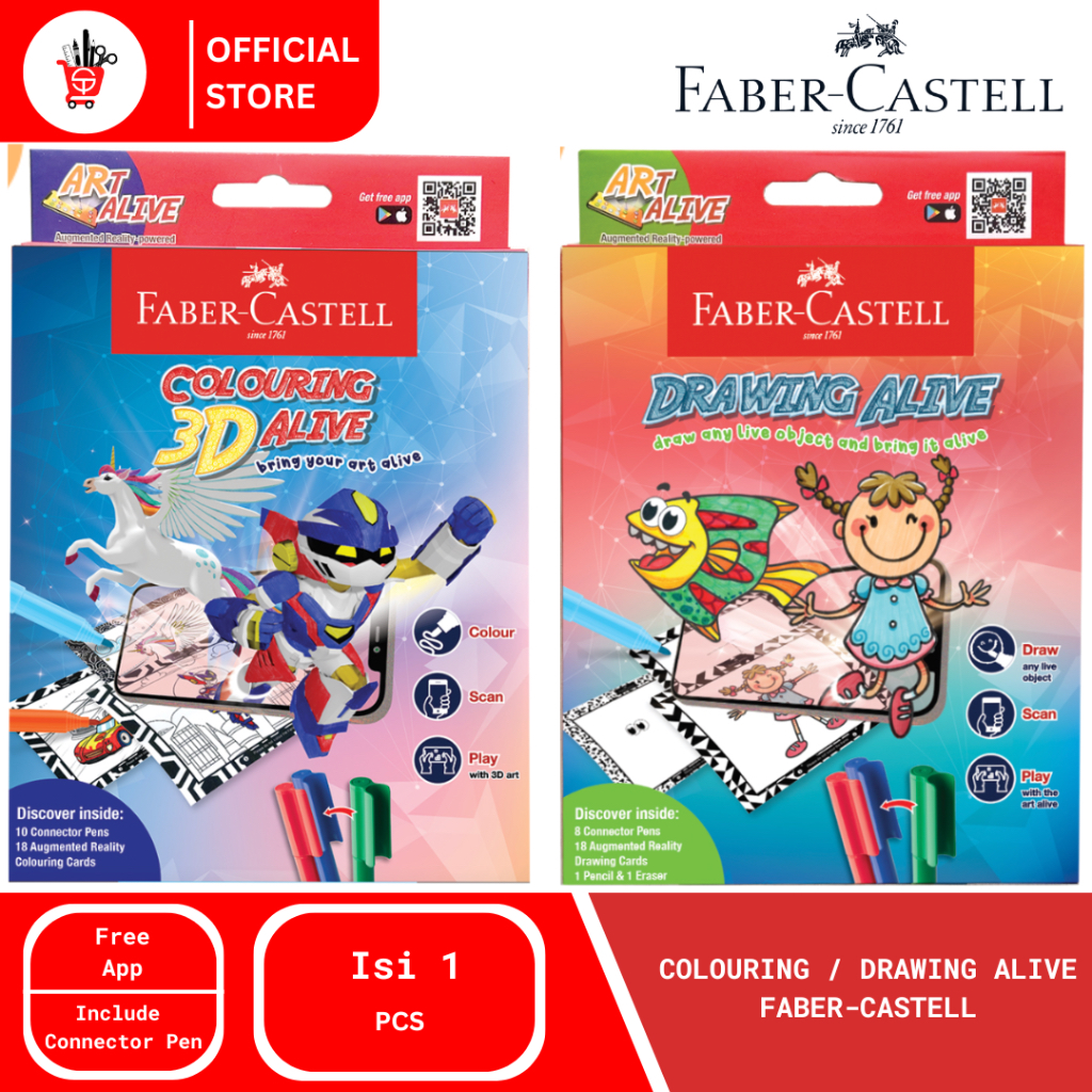 

Coloring Alive | Drawing Alive Faber-Castell (1 SET)