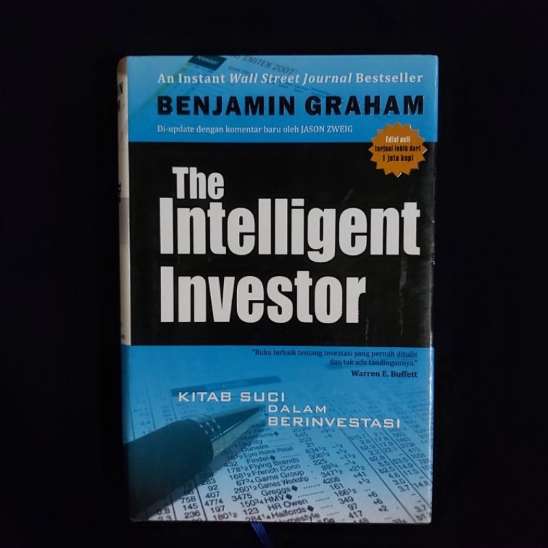 Buku Original ● The Inteligent Investor ▪︎ Kitab Suci dalam Investasi ■ BENJAMIN GRAHAM