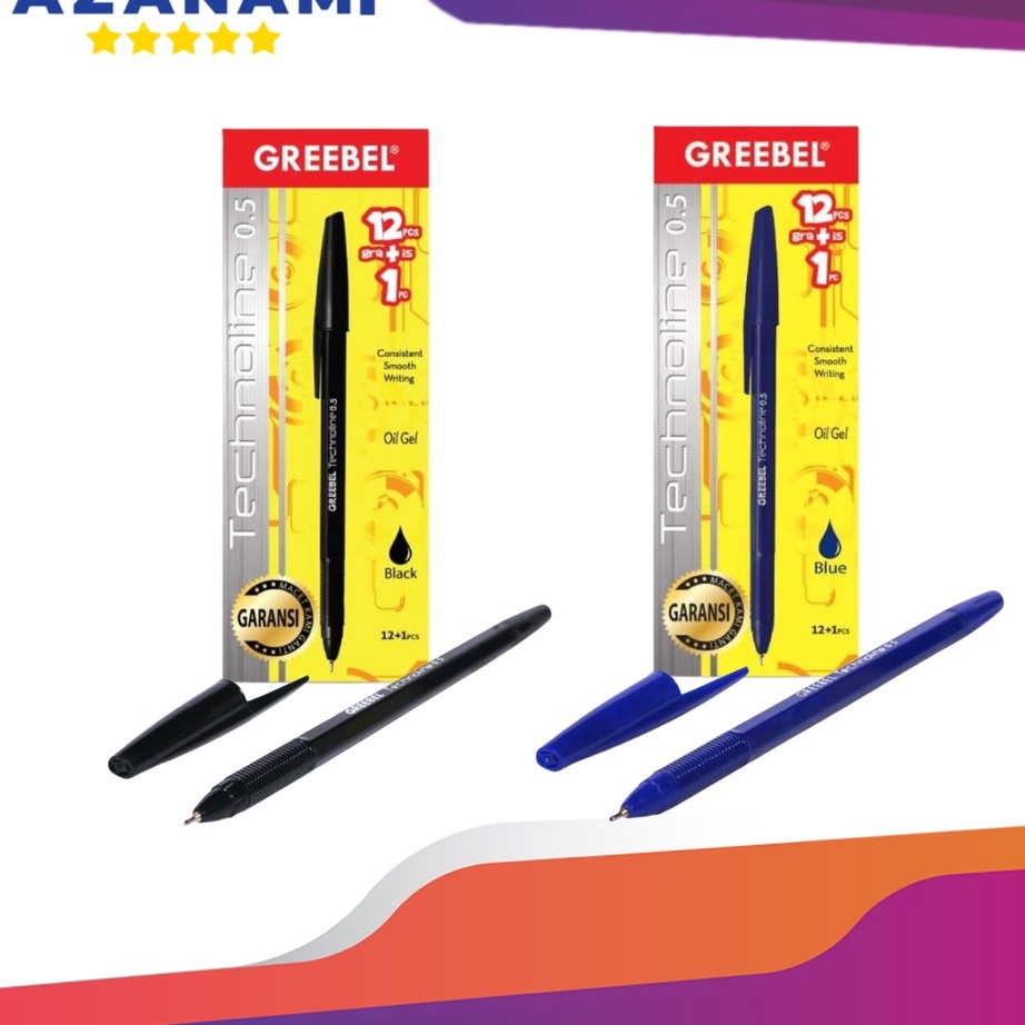 

TERLARIZZZ PULPEN GREEBEL TECHNOLINE 5 PEN GREEBEL 1 PACK 121 PCS