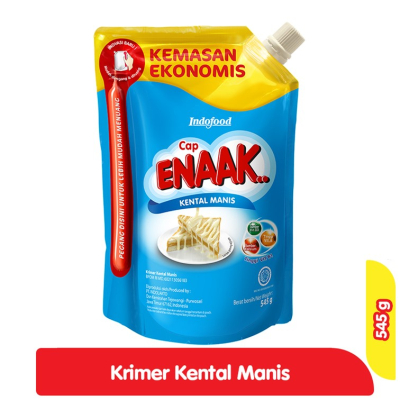 

ENAAK Krimer Kental Manis Putih Pouch 545 g