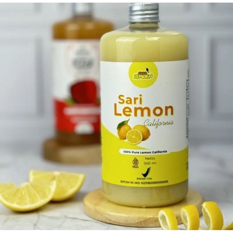 

Cuka sari lemon 500ml California suur lemoen