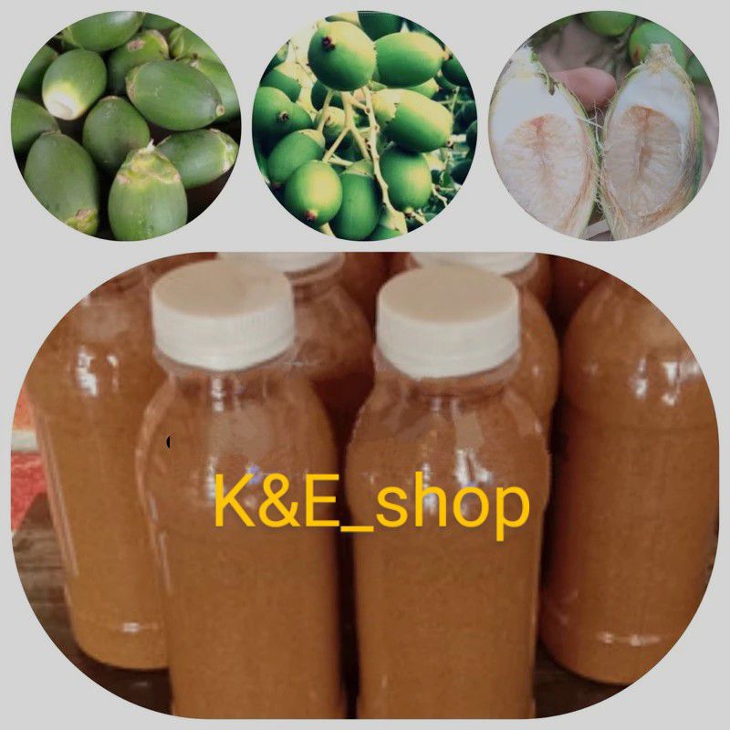 

Jus pinang muda heblal jus pinang 350 ml