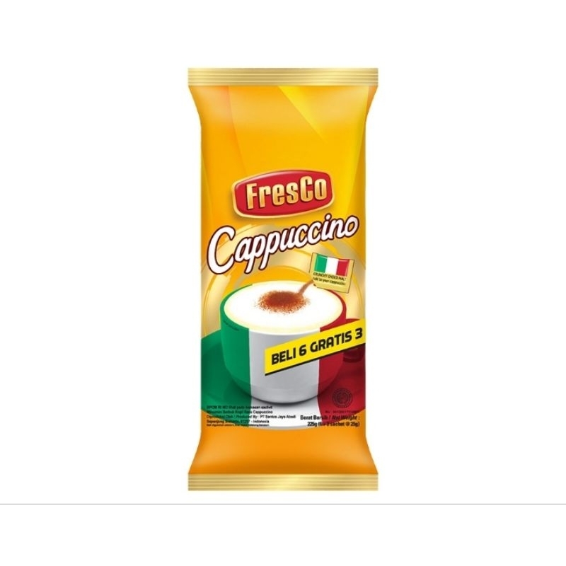 

Fresco cappucino 9x25gr