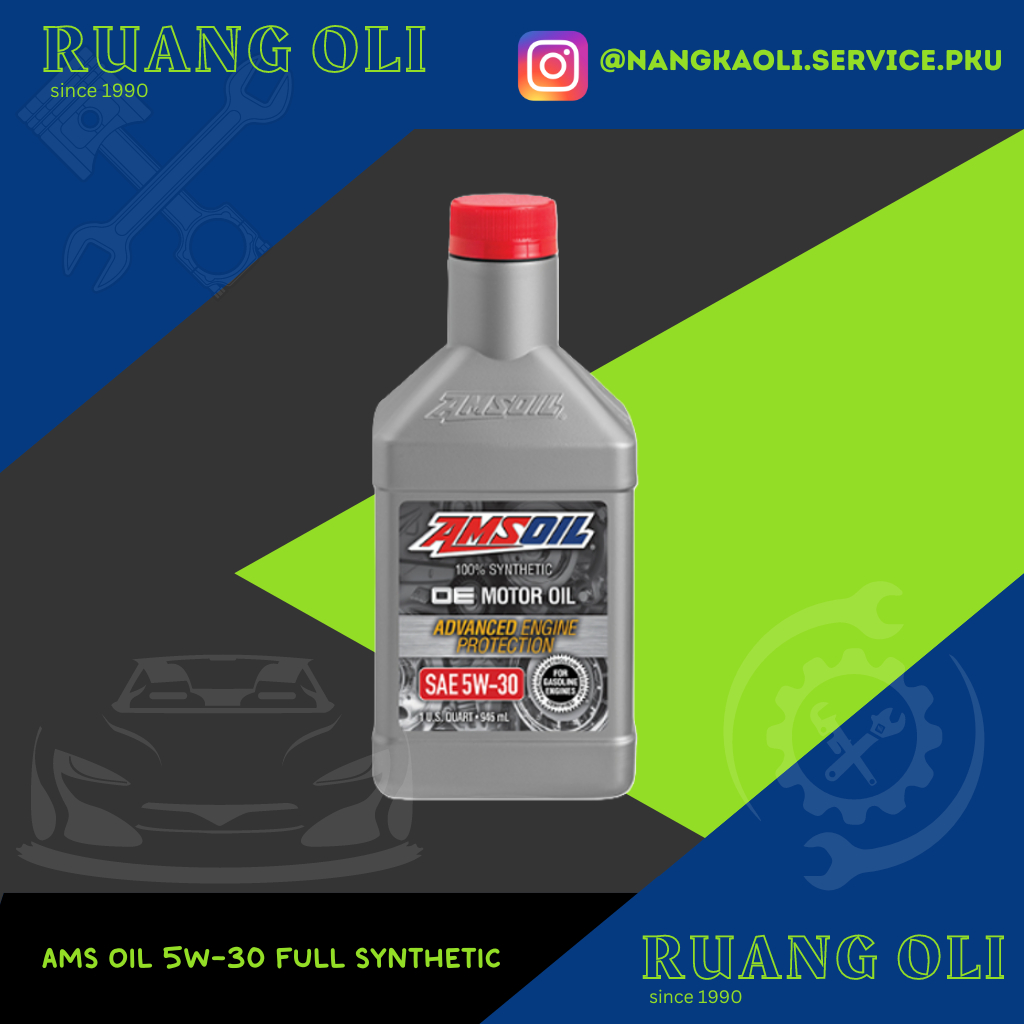 Oli Mobil AMS Motor 5W-30 Full Synthetic