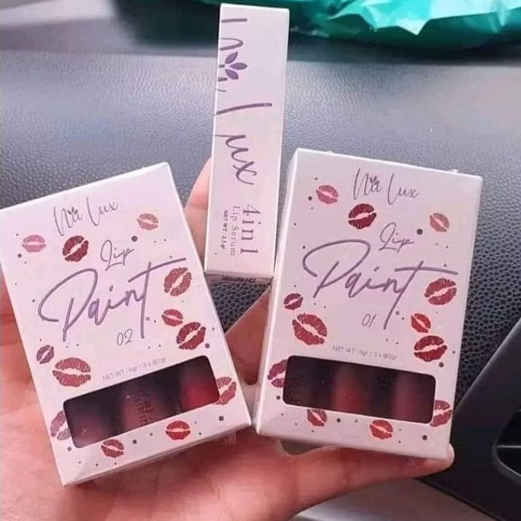 Nu Lux Lip Paint Mini isi 3
