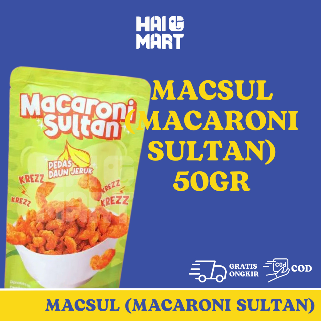 

Makaroni Sultan Macsul 50gr