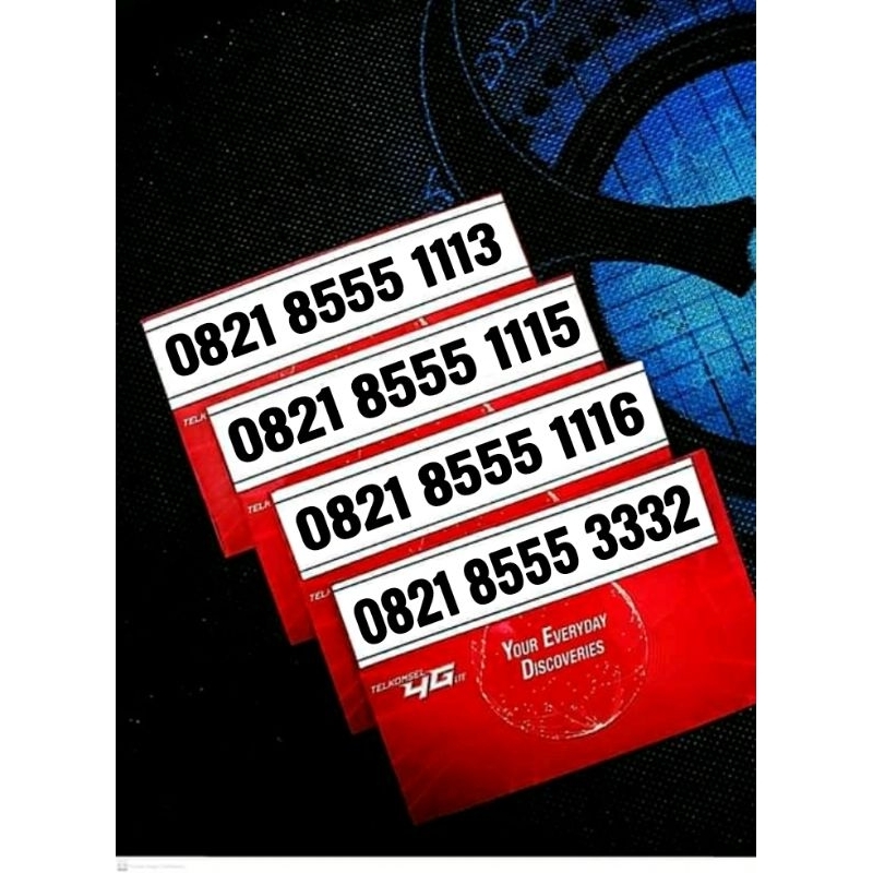 NOMER CANTIK PILIHAN TELKOMSEL 11 DIGIT 3 GB