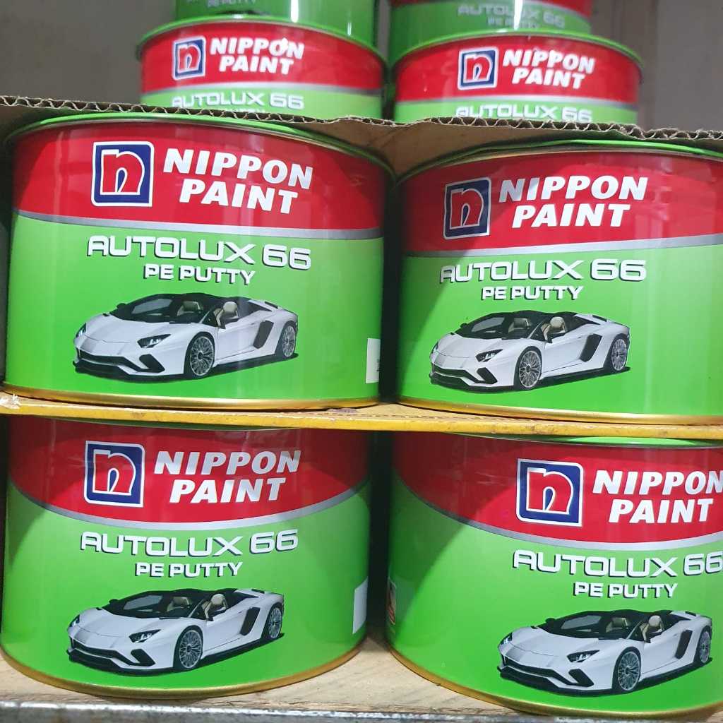 Dempul Besi Nippon AUTOLUX 66PE PUTTY 1 kg