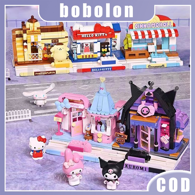 Blok Bangunan Pencerahan Puding Anjing Kayu Manis Puzzle Anjing Kayu Manis Hadiah Anak Perempuan