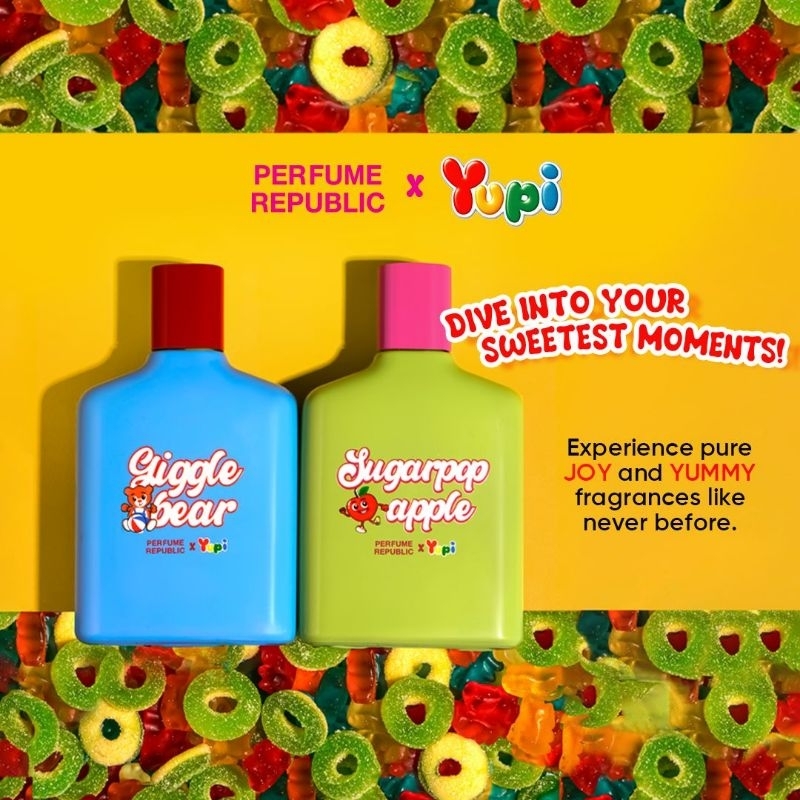 100% ORI Perfume Republic EDT Out in Bloom, Piece Of Cake, Hang in There, Live and Learn, On Point, 