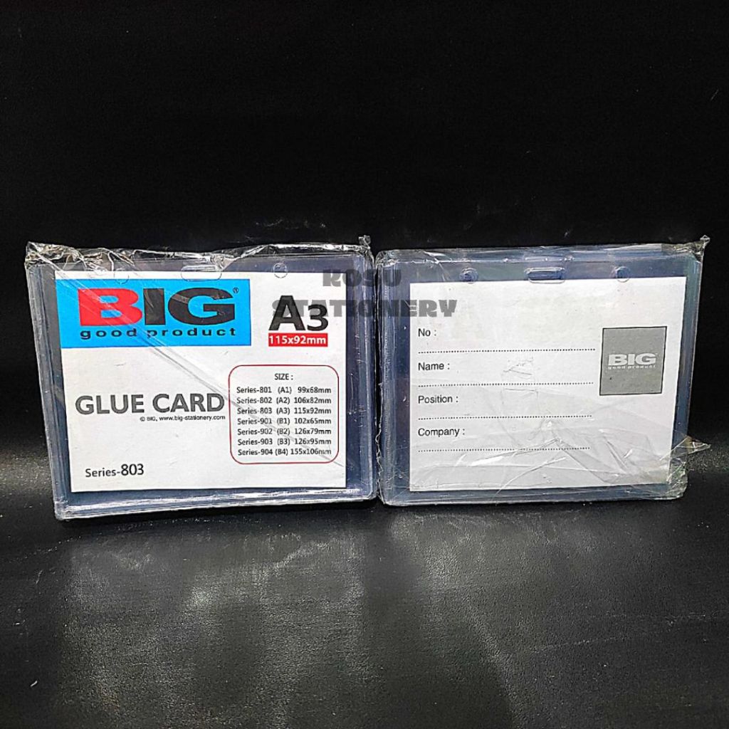 

MIKA ID CARD / MIKA COCARD BENING HORIZONTAL BIG A3