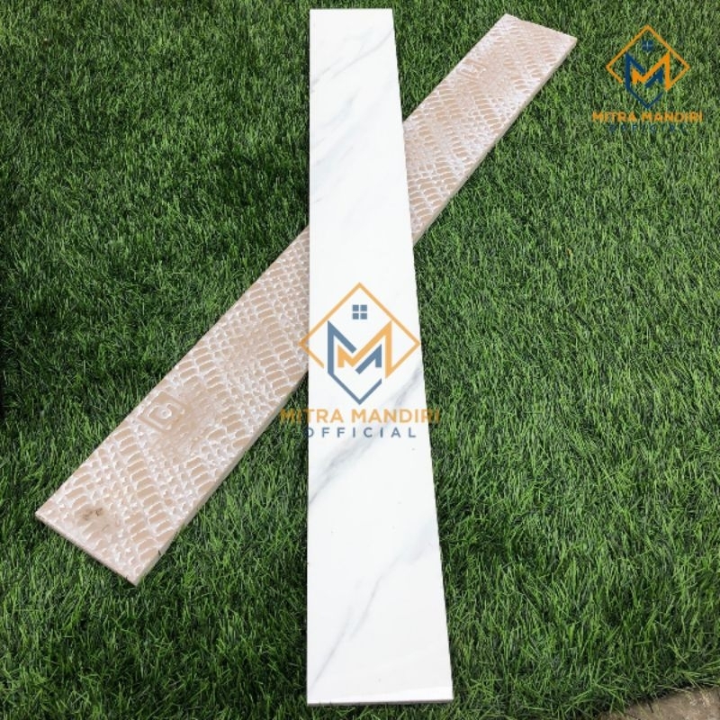 List plint granit 8x80 | 10x80 Chalkas white | glossy
