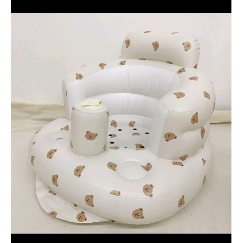 SOFA BABY LUCU BAHAN POMPA ANGIN PVC  | KURSI SOFA BABY TIUP KURSI MAKAN