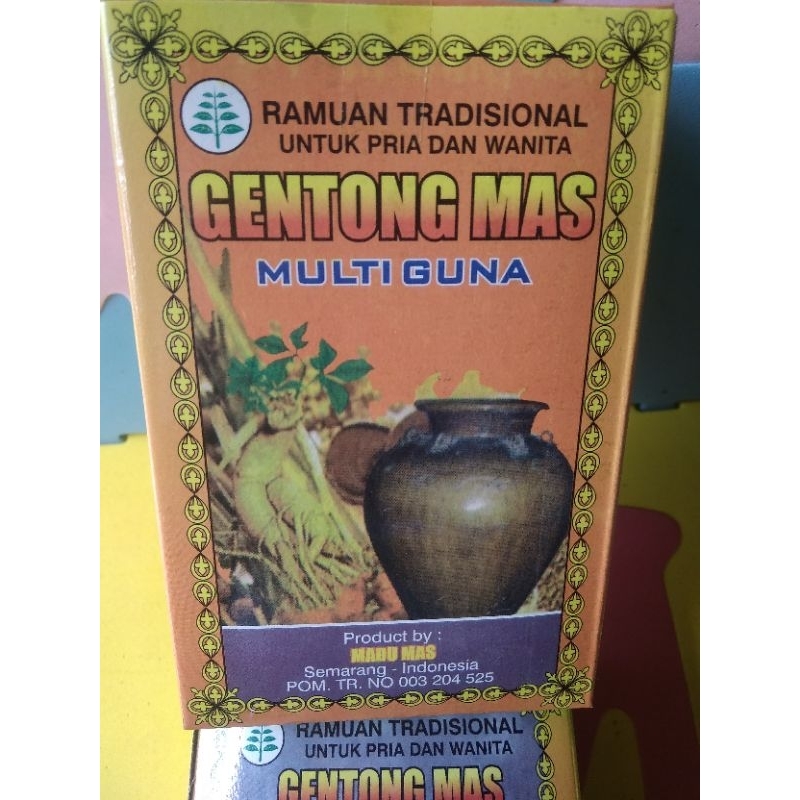 

gentong mas serbuk asam urat pegal linu original 100℅