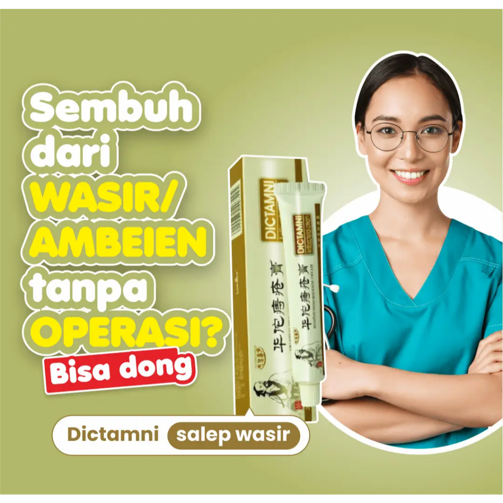 SALEP AMBEYEN OBAT AMBEIEN KRIM DIKTAMNI CREAM WASIR DICTAMNI ORIGINAL 100%