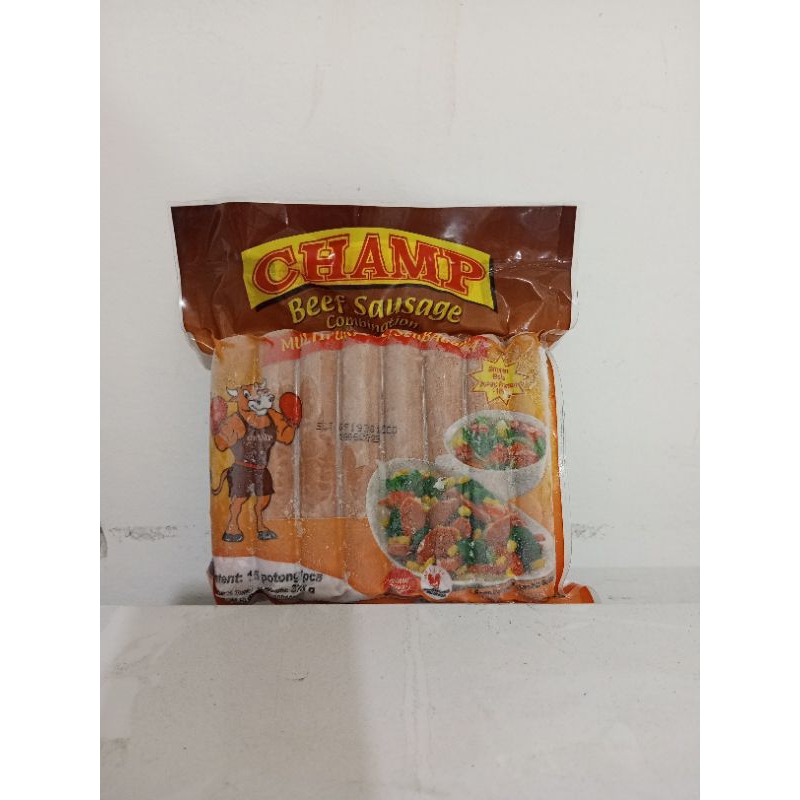 

Champ sosis sapi serbaguna isi 15pcs 375gr