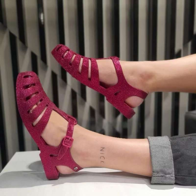 melissa possession glitter AD pink