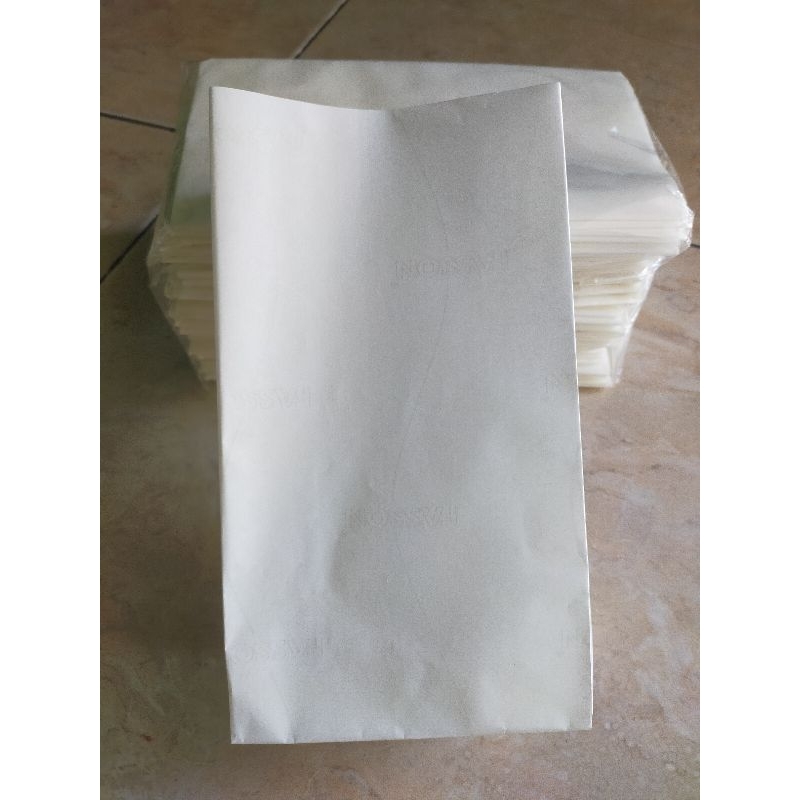 Kertas Multifungsi/Bungkus Khuci Ho Tahu/Gorengan uk 11x20cm 1pack isi 100pcs