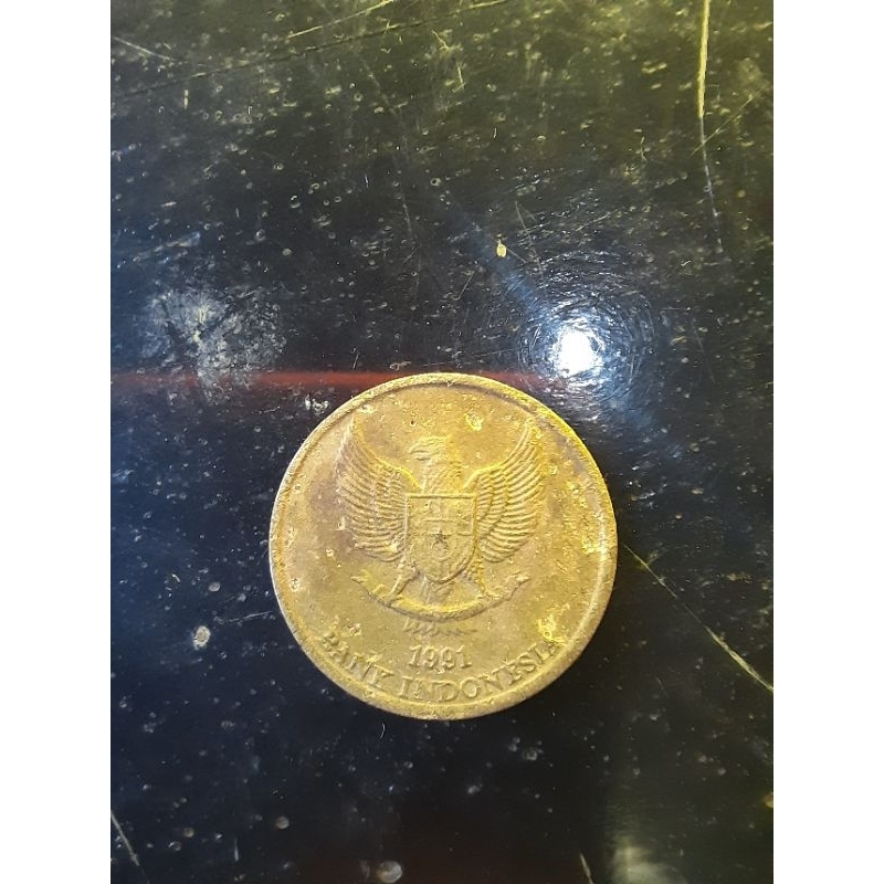 uang koin kuno 50 rupiah tahun 1991 sampai 1996
