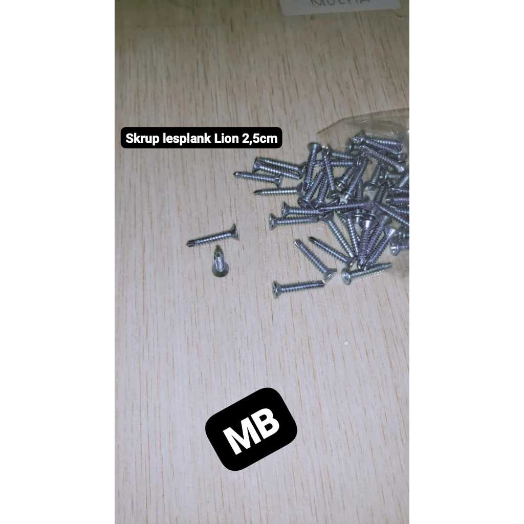 Sekrup SDS JF Wafer Head LION / Skrup Ruping Roofing  Pcs (ready)