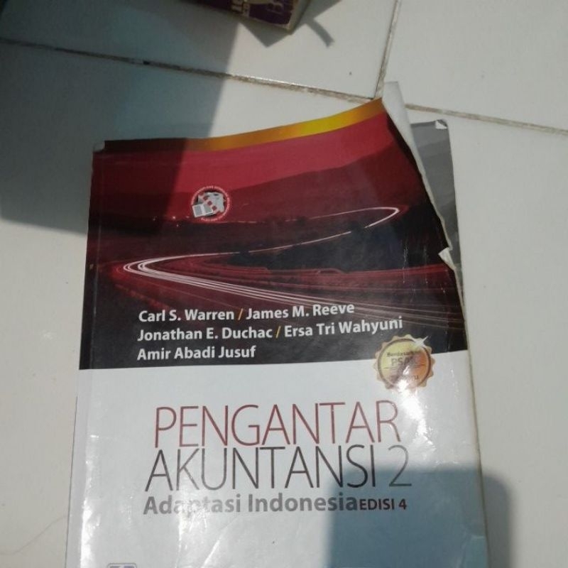Buku Pengantar Akuntansi 2 Carl S. Warren (Original Preloved)