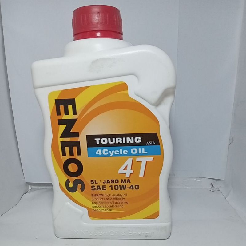 [JAMIN ORI] OLI SEPEDA MOTOR ENEOS TOURING 4T 10W 40 1 LITER