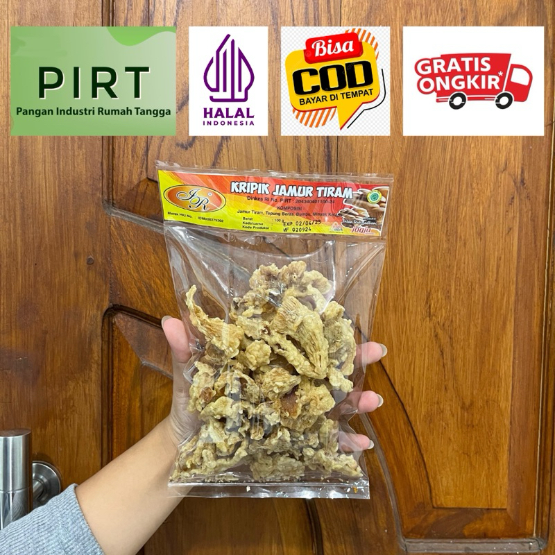 

Keripik Jamur Tiram Gluten Free PIRT & HALAL Tanpa Tepung Terigu