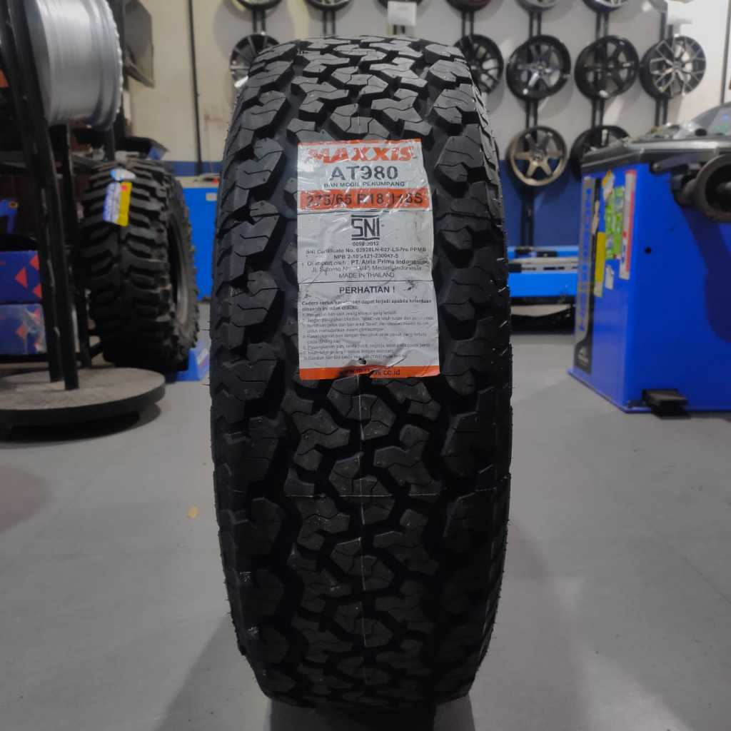 Ban Mobil Pajero R18 Ban Maxxis 275 65 R18 Ban Tubeles Bravo A/T 980 ( Free Pasang )