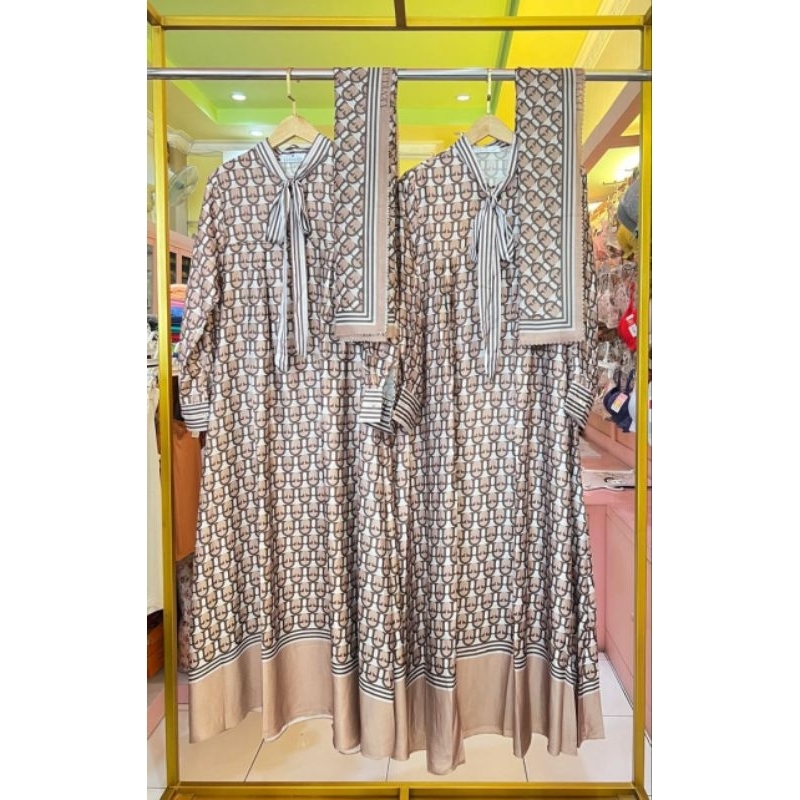 Gamis Set Hijab Level Up by Shellasaukia