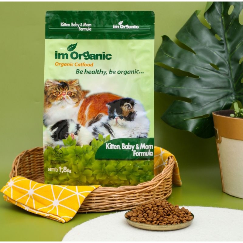Im Organic Kitten,Baby & Mom Formula 1,8kg Im Organic Baby