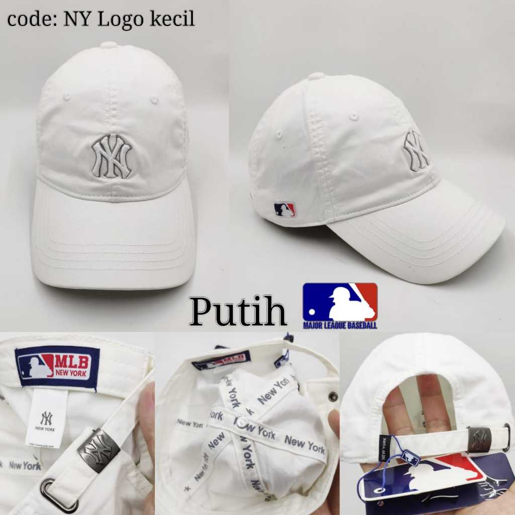Topi Baseball Golf Caps NY Yankees Logo Kecil