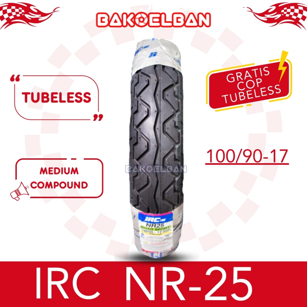 BAN MOTOR IRC NR-25 100/90-17