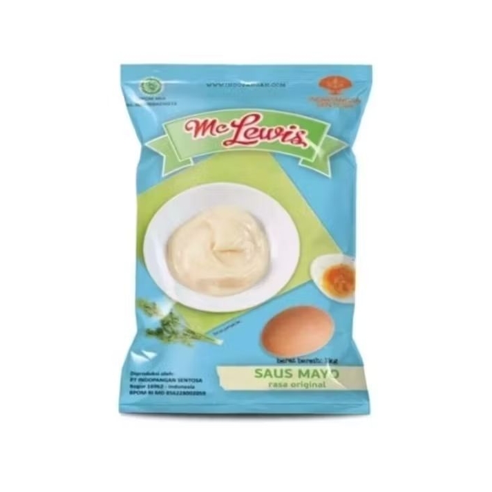 MC LEWIS Mayonnaise 500gr Original Mayonais/Mayones Halal Enak Murah Mayo