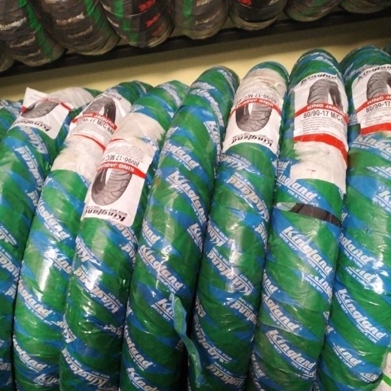 TERLARIS,,BAN LUAR KINGLAND 80/90-17 TUBE TYPE