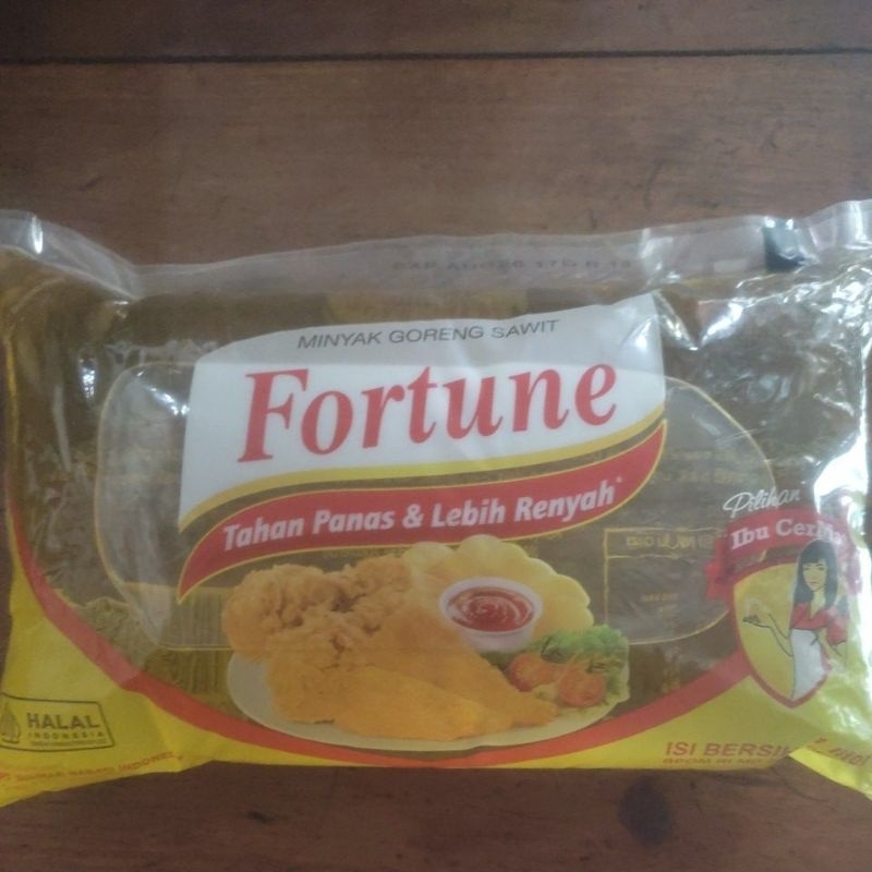 

Minyak Goreng Fortune bantal 1 liter