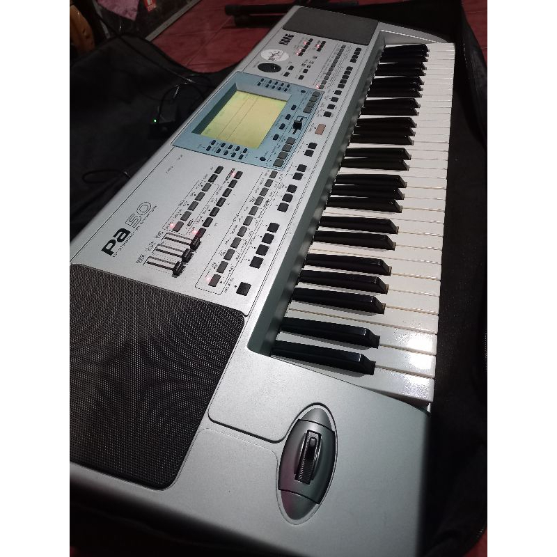 piano keyboard organ tunggal korg pa50 usb second