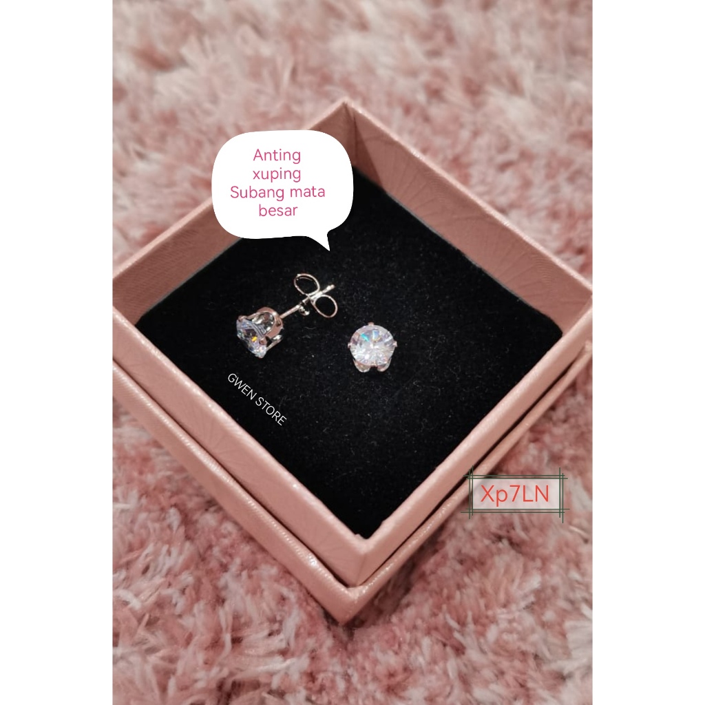 Anting xuping Subang mata 1 / perhiasan imitasi / anting titanium