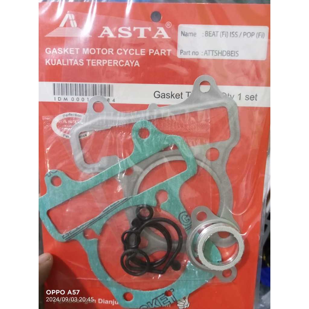 paking topset beat pop k44 beat fi esp beat street scoopy esp vario 110 esp asta gasket boring head