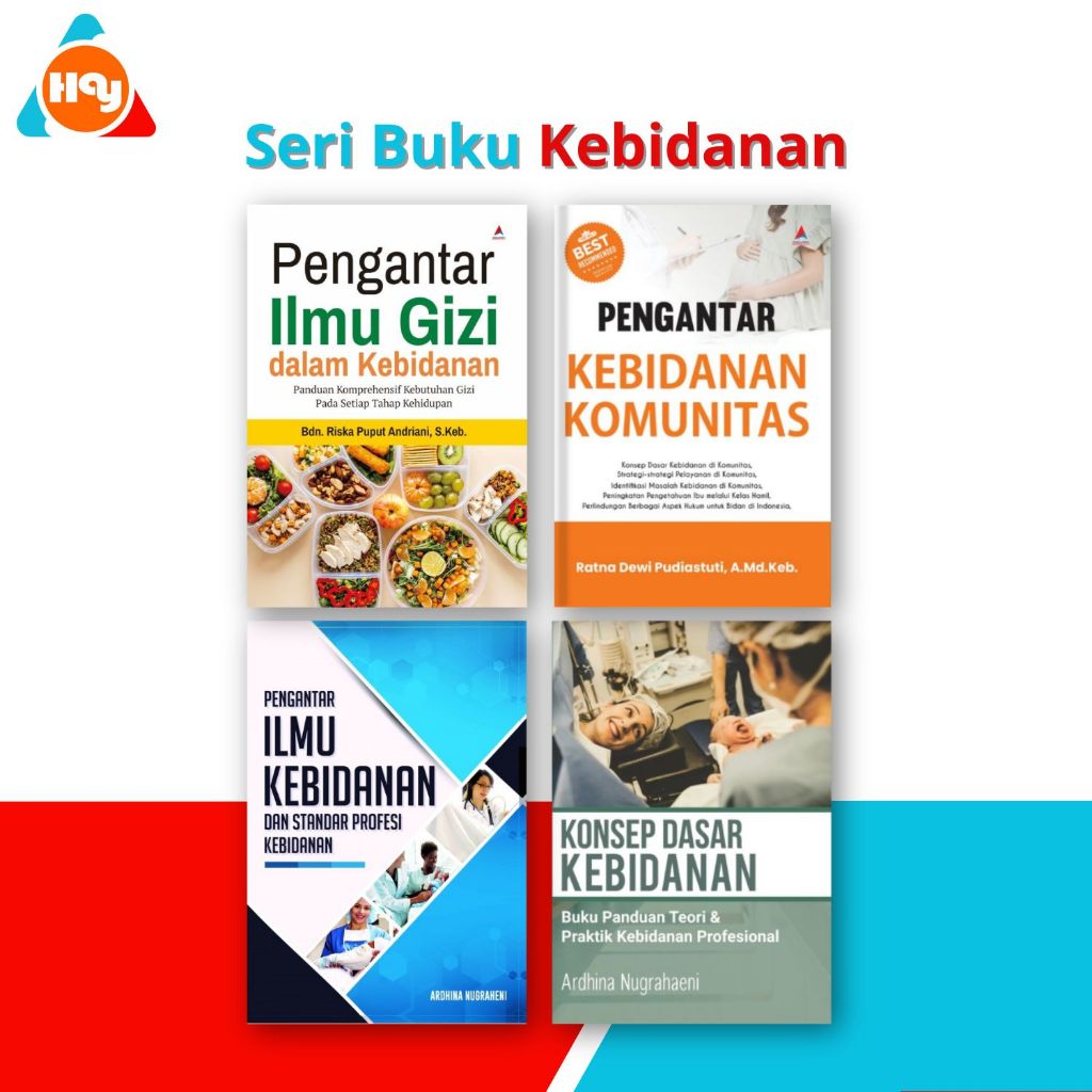 Buku Kuliah Kebidanan | Ilmu Kebidanan,Konsep Dasar Kebidanan,Pengantar Ilmu Gizi,Pengantar Kebidana