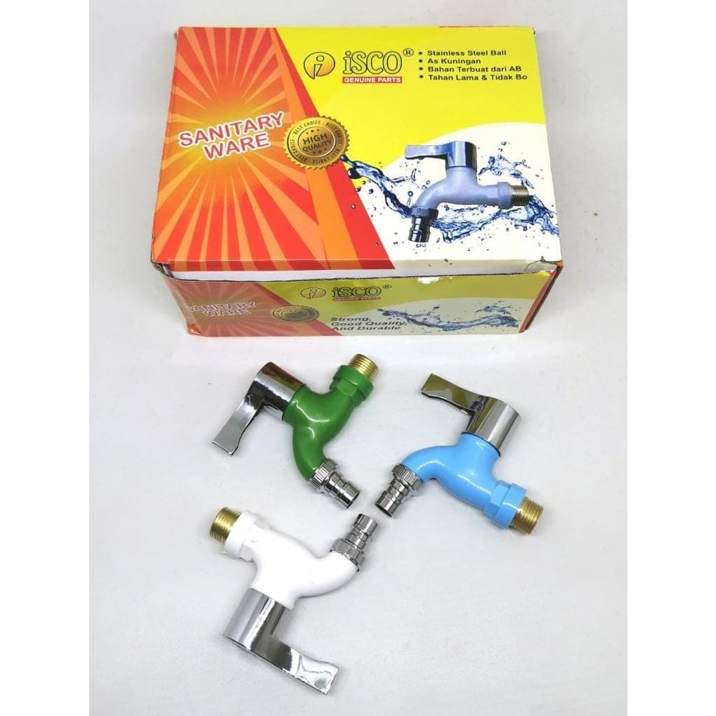 ISCO KRAN DRAT KUNINGAN 1/2 INCH KRAN ISCO