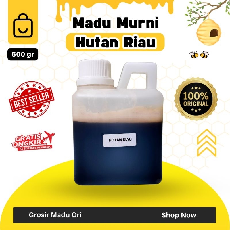 

Grosir Madu Ori Hutan Riau 500gr