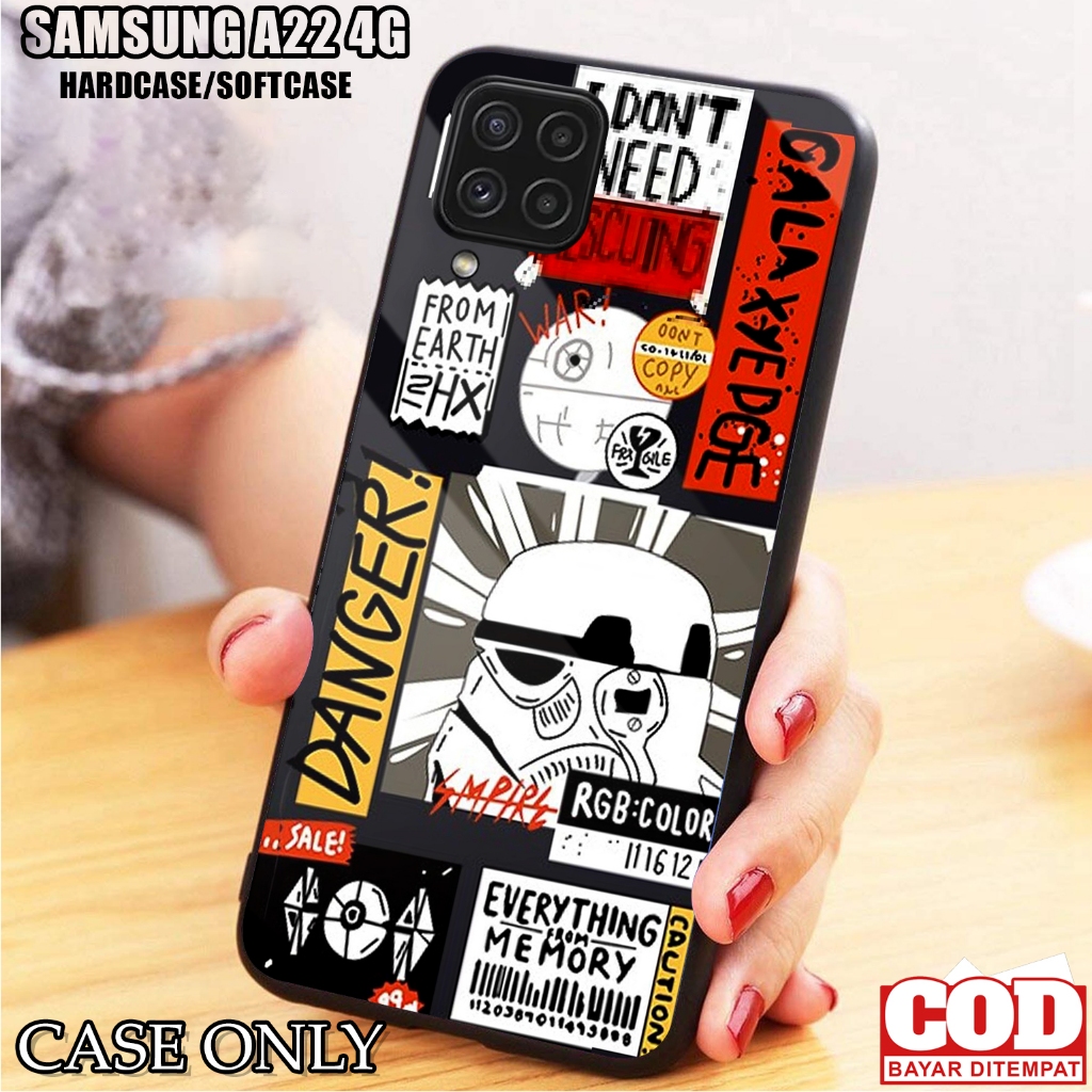 Case SAMSUNG A22 4G  - Casing SAMSUNG A22 4G [ DHL ] Silikon SAMSUNG A22 4G  - Kesing Hp - Casing Hp