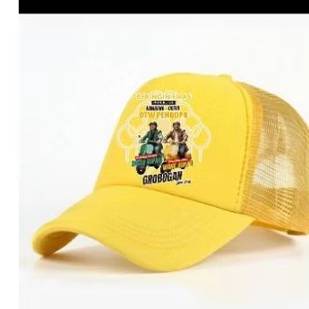 kaos jaring topi custom partai
