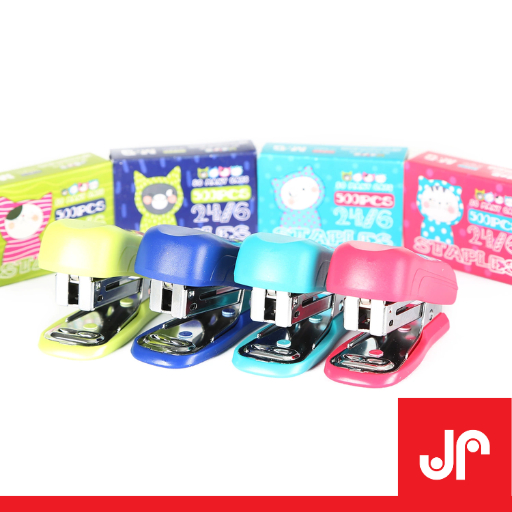 

M&G SET STAPLER ABS916S6 / STAPLES SEKOLAH ANAK/ SET STAPLER DAN ISI /SO MANY CATS