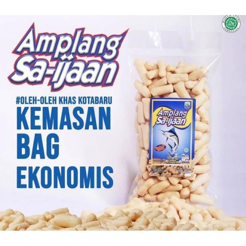 

Amplang Sa-ijaan Khas Kota Baru Kemasan Tas Besar 500gr.