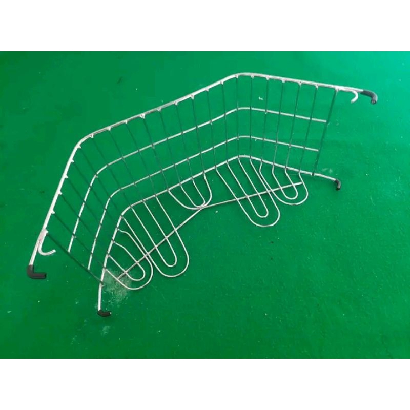 keranjang rak sayur bagasi tengah vespa vbb variasi lawasan kondisi Nos jadul