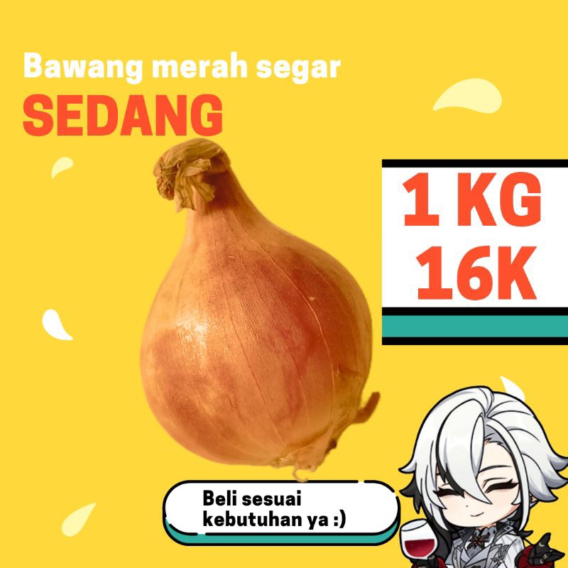 

Bawang Merah Sedang 1KG