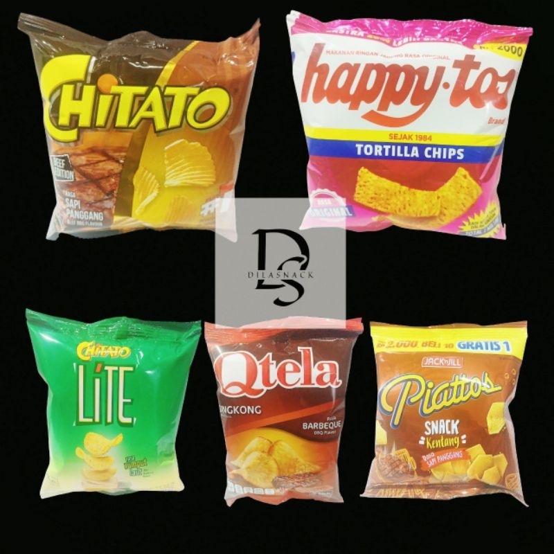 

jajan 1 rentang happytos tortilla chips aneka snack renceng chitato sapi chitato liter rumput laut piattos termurah