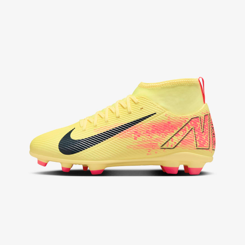 Sepatu Bola Anak Nike JR Superfly 10 Club KM FG - Light Laser Orange HF6283-800 Original