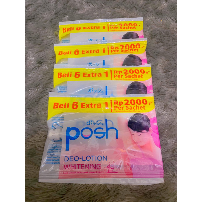 Posh deodorant sachet